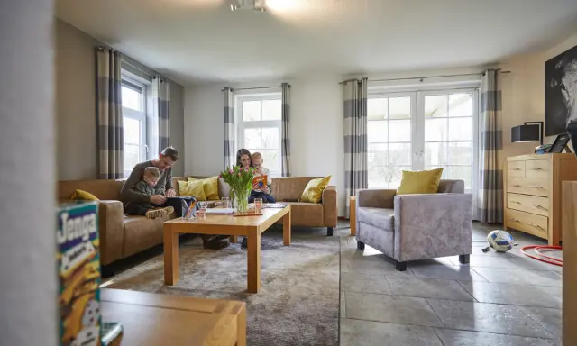 vakantiehuis 5 personen - Boerderij type 5 CK Woonkamer 6
