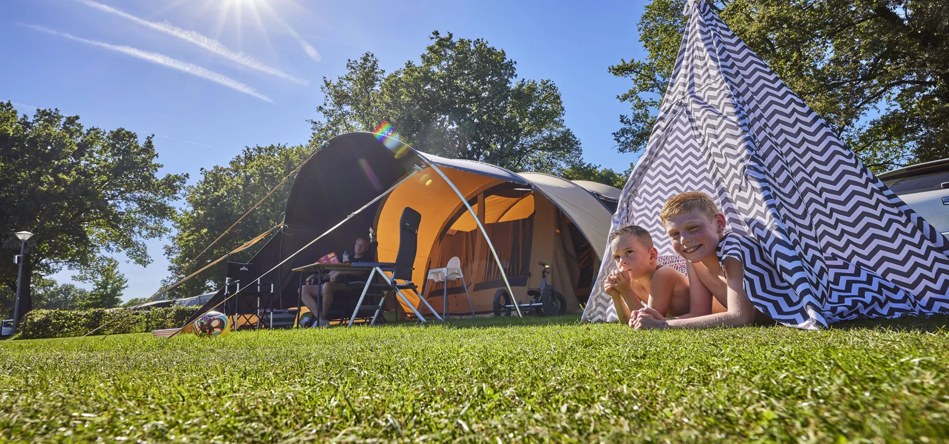 Kampeerplaats Standaard Plus 8