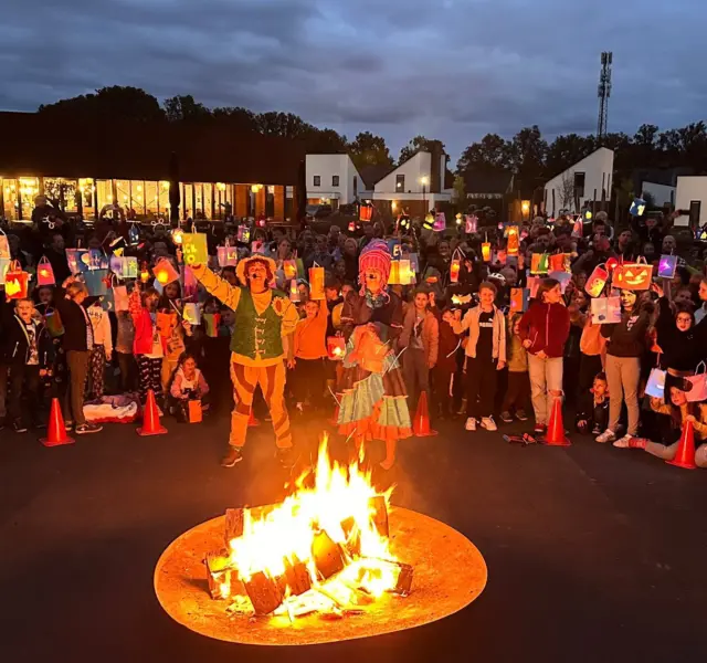 Minidisco bij het kampvuur 1