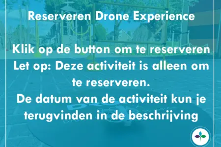 Drone experience reserveren